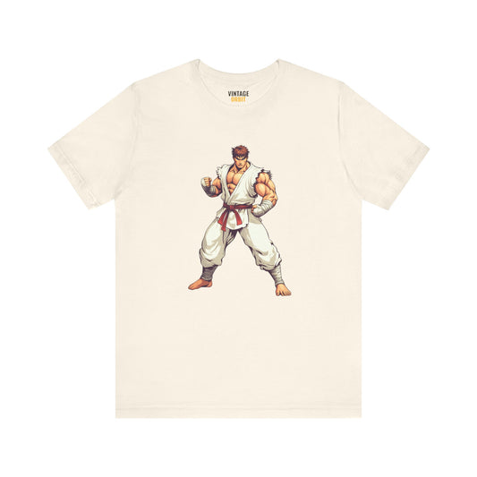 Retro Gaming Street Fighter Character T Shirt