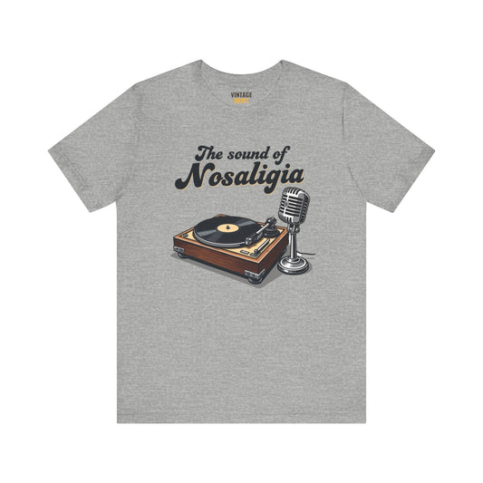 Retro The Sound Of Nostalgia T Shirt