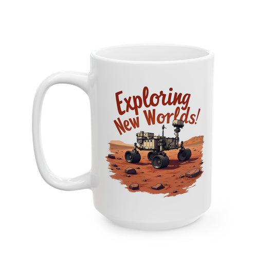 Nasa Exploring New Worlds Mug