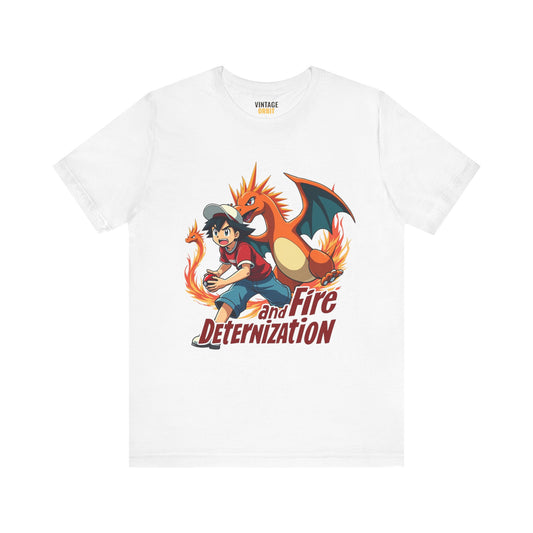 Pokemon Fire And Determination T Shirt