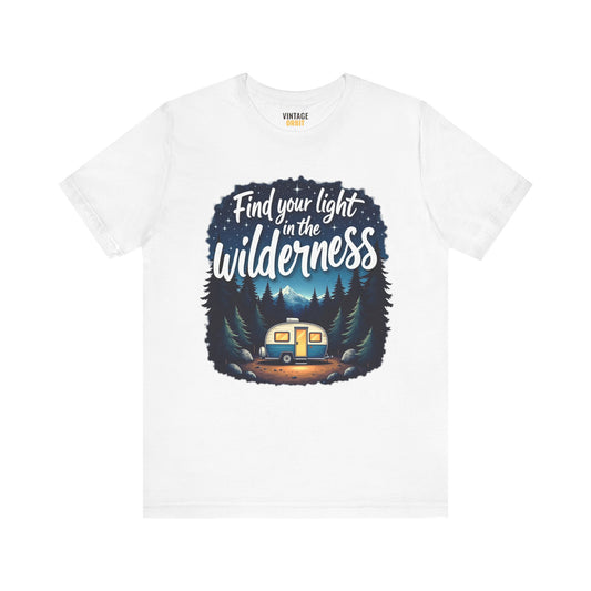 Hiking Find Your Light In The Wilderness T Shirt