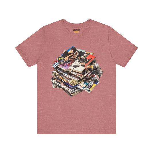 Rock Vintage Magazines T Shirt