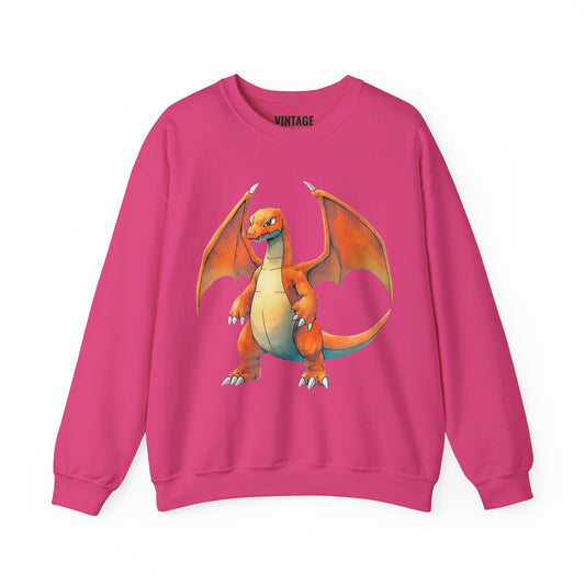 Pokemon Legendary Fire Dragon Charizard Sweatshirt