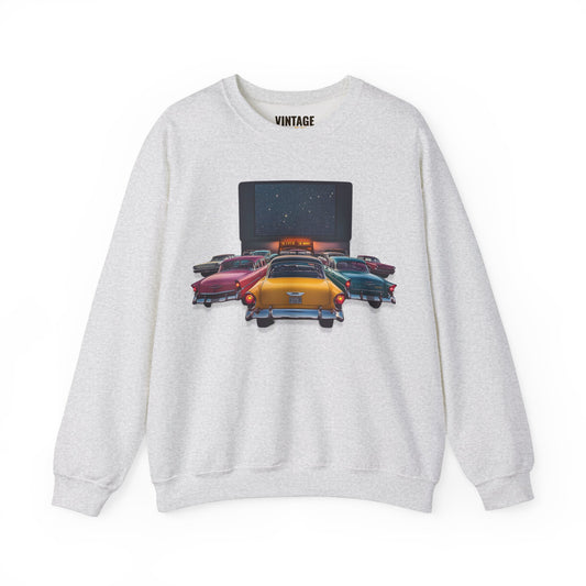 90s Drive In Movie Night Sweatshirt