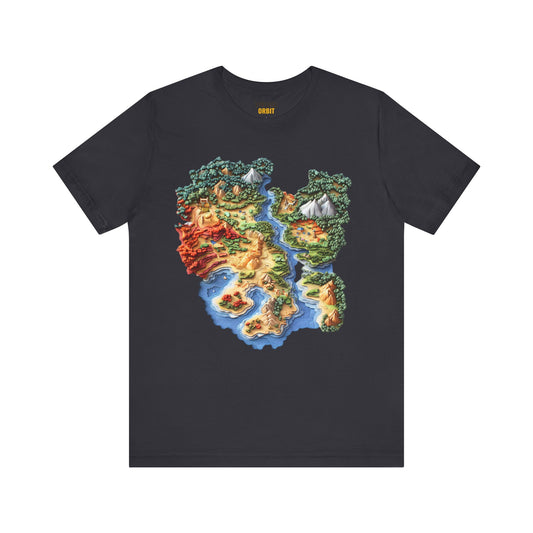 Pokemon Adventure Map T Shirt