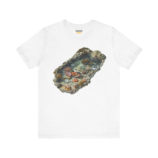 Beach Tidal Pool Coral T Shirt