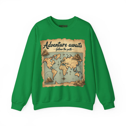 Hiking Adventure Awaits Follow The Path Sweatshirt