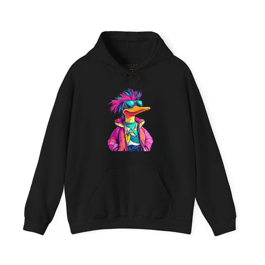 90s Cool Duck Character Hoodie