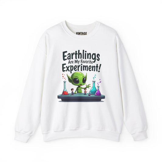 Alien Earthlings Experiment Sweatshirt