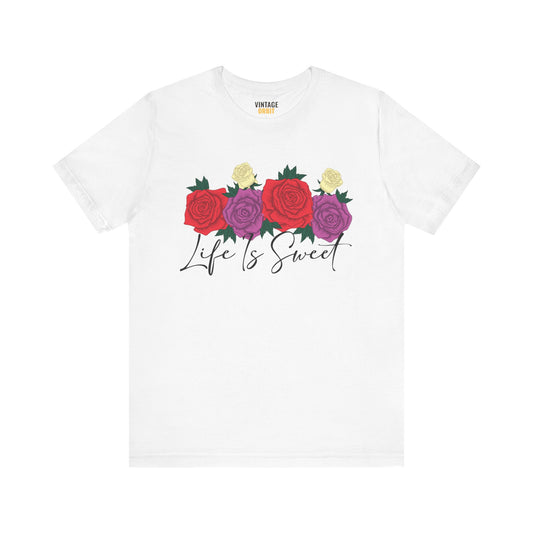 Flower Elegant Roses Bloom T Shirt