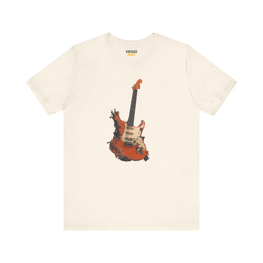 Rock Broken Electric Guitar T Shirt