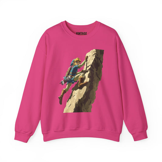 Zelda Climber On Rocky Quest Sweatshirt