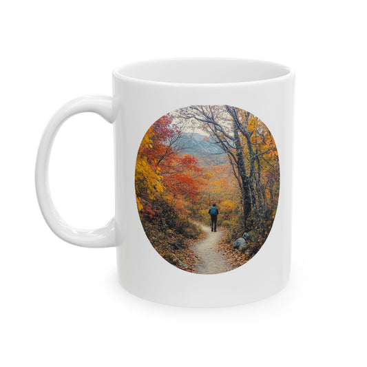 Hiking Autumn Trail Mug