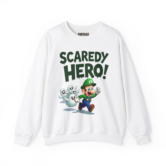 Mario Scaredy Hero Sweatshirt