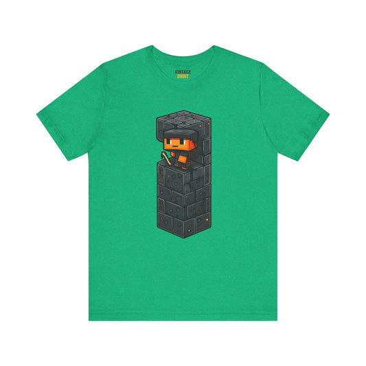 Minecraft Pixel Warrior T Shirt