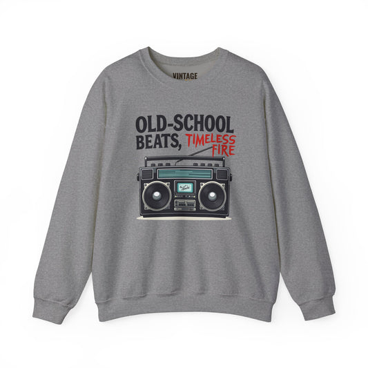 Hip Hop Old-School Beats Timeless Fire Sweatshirt