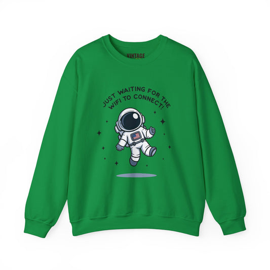 Nasa Waiting For Wifi Sweatshirt