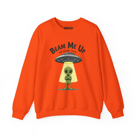 Alien Beam Me Up Sweatshirt