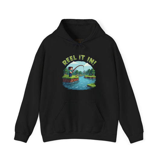 Minecraft Reel It In Hoodie