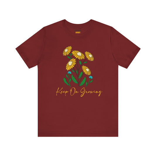 Flower Keep On Growing Daisy T Shirt