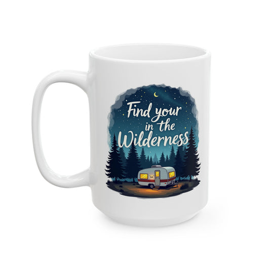 Hiking Find Your Wilderness Mug