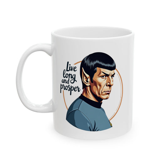 Star Trek Live Long and Prosper Mug