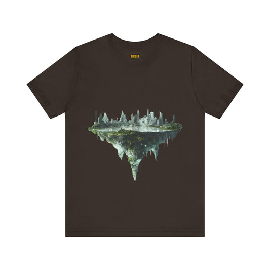 Alien Floating Futuristic City T Shirt