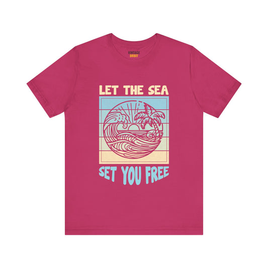 Beach Ocean Liberation T Shirt