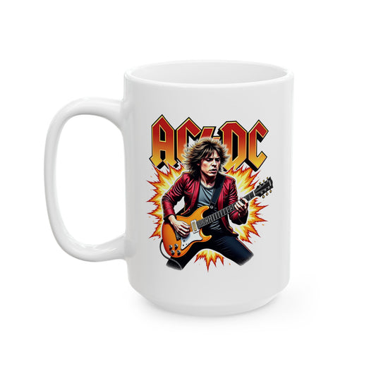 Band AC/DC Rock On Mug