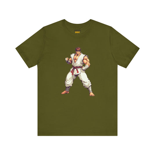 Retro Gaming Street Fighter Character T Shirt