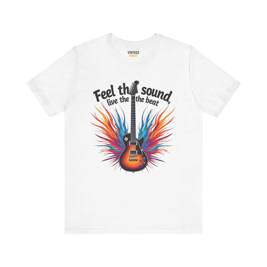 Band Feel The Sound Guitar T Shirt