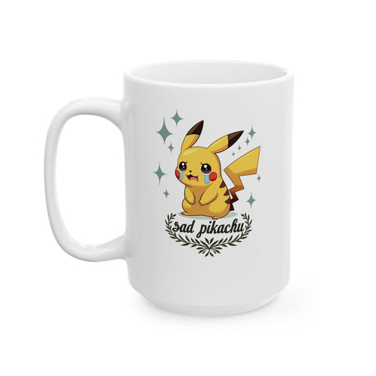 Pokemon Sad Pikachu Mug