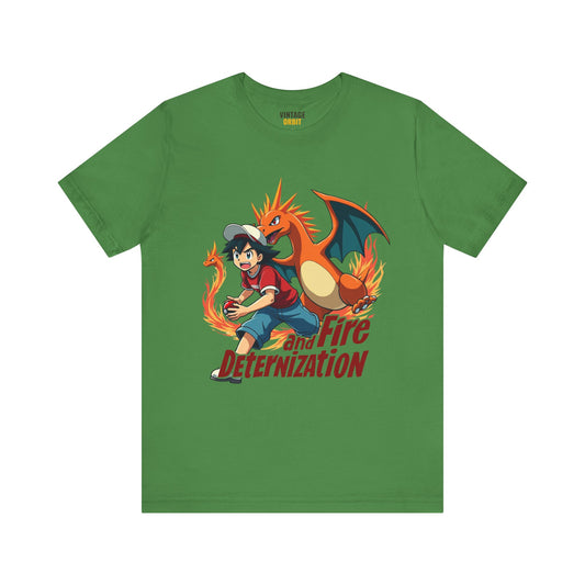 Pokemon Fire And Determination T Shirt