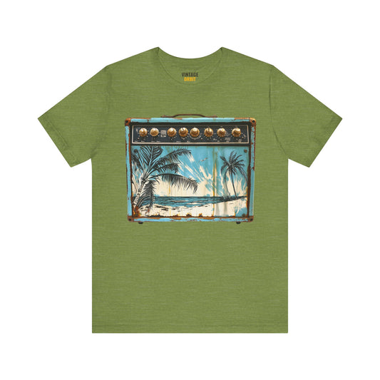 Rock Tropical Guitar Amp T Shirt