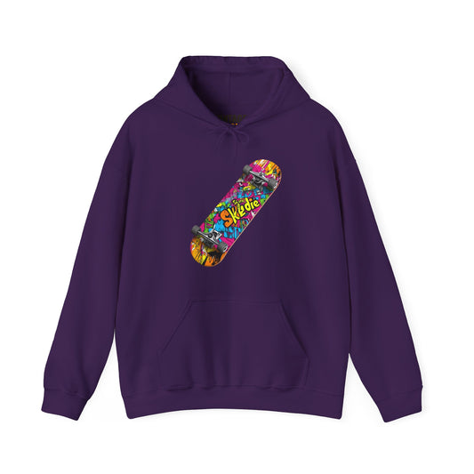 80s Graffiti Skateboard Hoodie