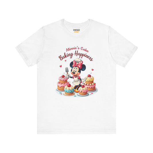 Disney Minnie's Cake Baking Happiness T Shirt