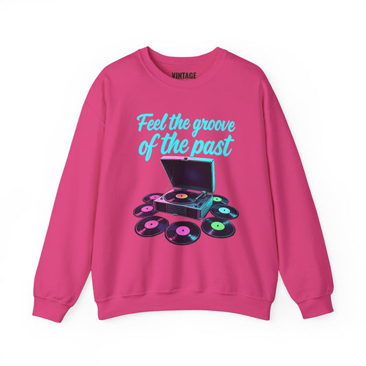 Retro Feel The Groove Of The Past Sweatshirt