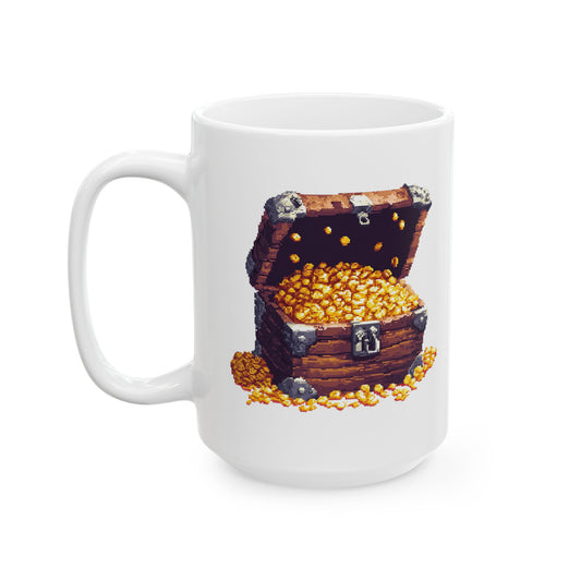 Retro Gaming Treasure Chest Mug