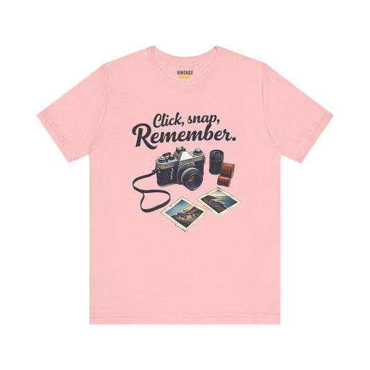 Retro Click, Snap, Remember T Shirt