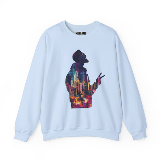 Rapper Cityscape Vibes Sweatshirt