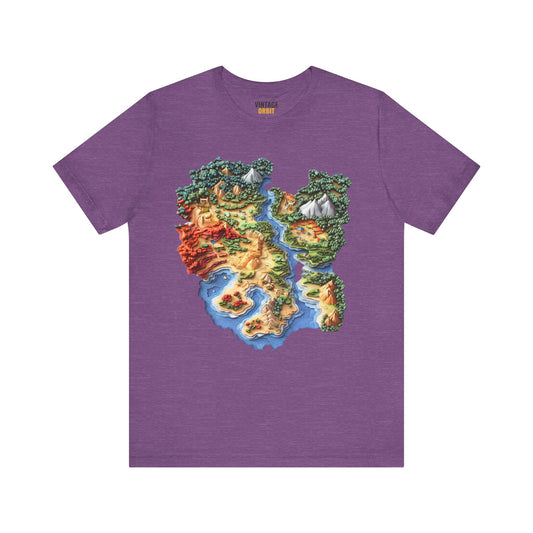 Pokemon Adventure Map T Shirt