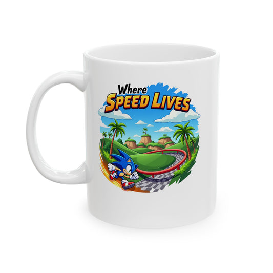 Sonic Where Speed Lives Mug