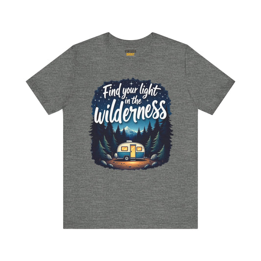 Hiking Find Your Light In The Wilderness T Shirt