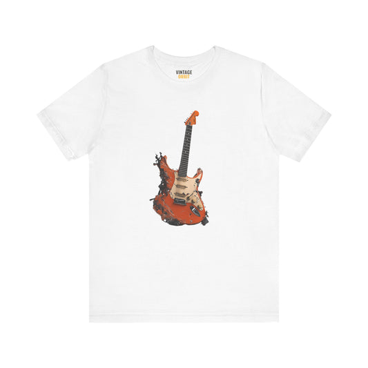 Rock Broken Electric Guitar T Shirt