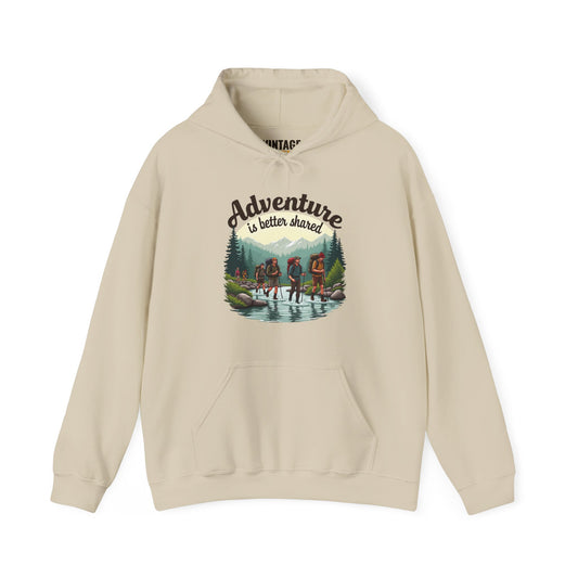 Hiking Adventure Is Better Shared Hoodie