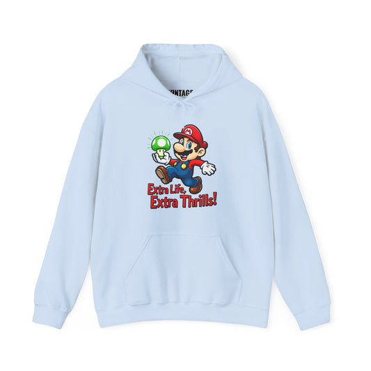 Mario Extra Life Extra Thrills Hoodie