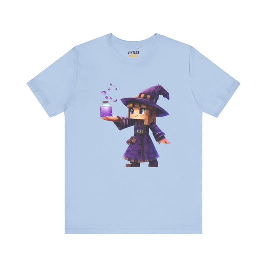 Minecraft Pixel Witch T Shirt