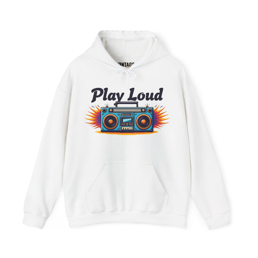 Hip Hop Play Loud Boom Box Hoodie