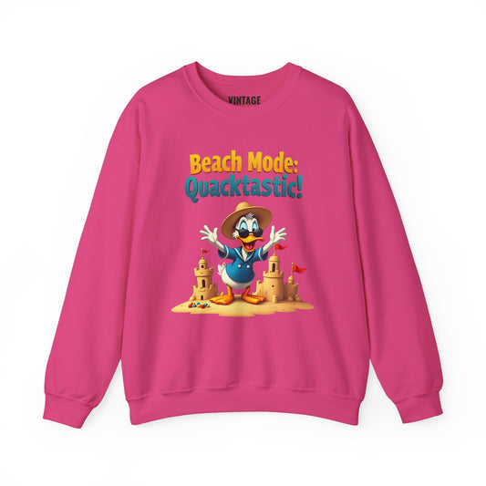 Disney Beach Mode Quacktastic Sweatshirt