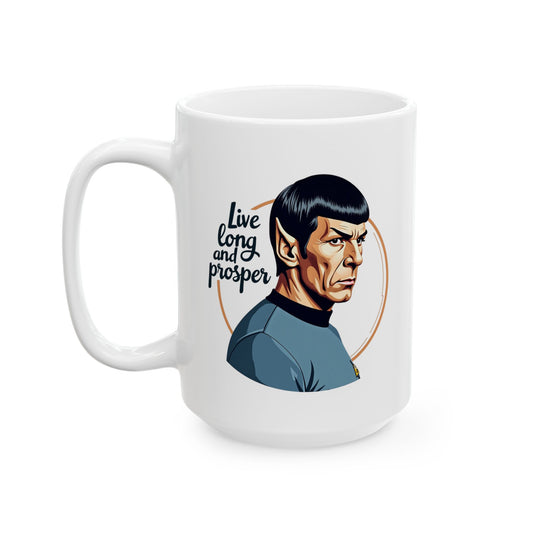 Star Trek Live Long and Prosper Mug